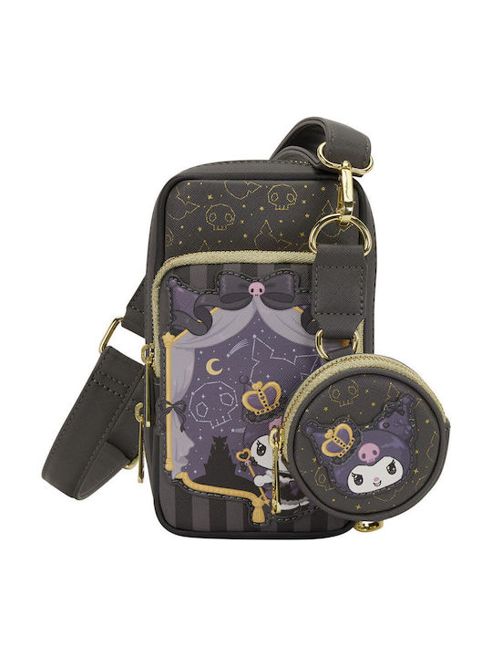 Loungefly 20th Anniversary Kinder Rucksack Umhängetasche Schwarz 10.8cmx6.35cmx19.05cmcm