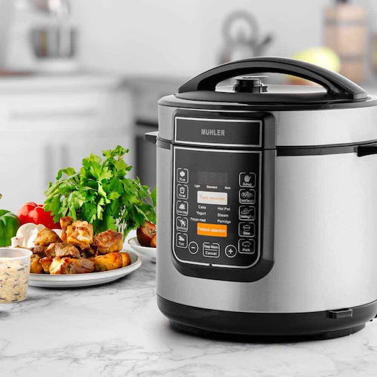 Muhler Multi-Function Cooker 1200W Silver