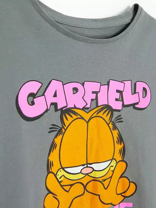 Cool Club Παιδική Πιτζάμα Γκρι Garfield
