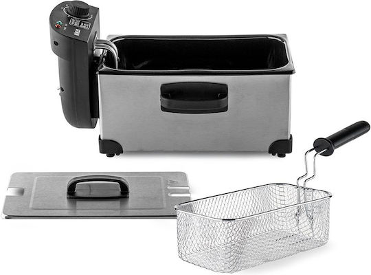 Muhler DF-3030IX Deep Fryer 3lt Silver