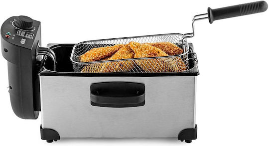 Muhler DF-3030IX Deep Fryer 3lt Silver