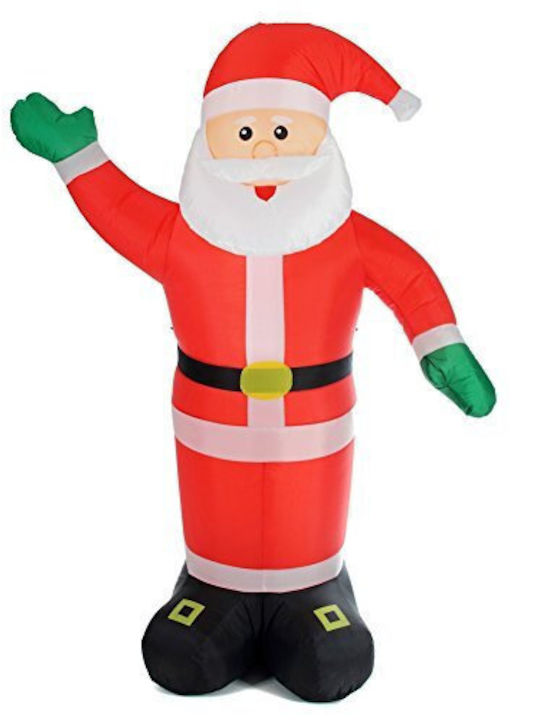 Bakaji Inflatable Giant Santa Claus 250 cm LED Lights Christmas Outdoor Decorations 02816098