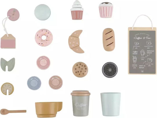 Little Dutch Wooden Coffee Shop for Ages 3+