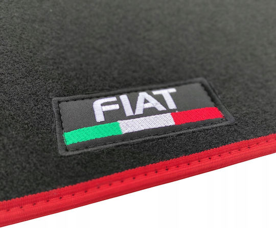Auto Fußmatten Set 4 Stück Teppichboden Fiat Großer Punkt 2005-2012 Exklusiv