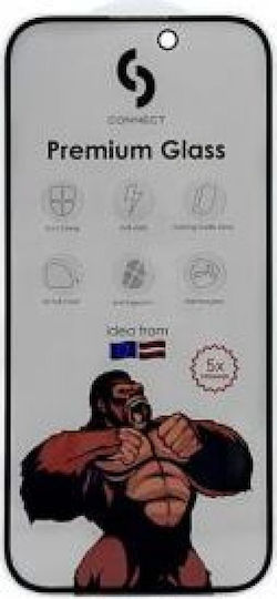 Connect Me 3D Privacy Tempered Glass Black (Samsung Galaxy A06, manufacturer: Connect)