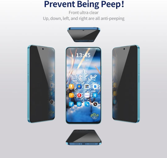 Privacy Full Face Tempered Glass (Galaxy A54)