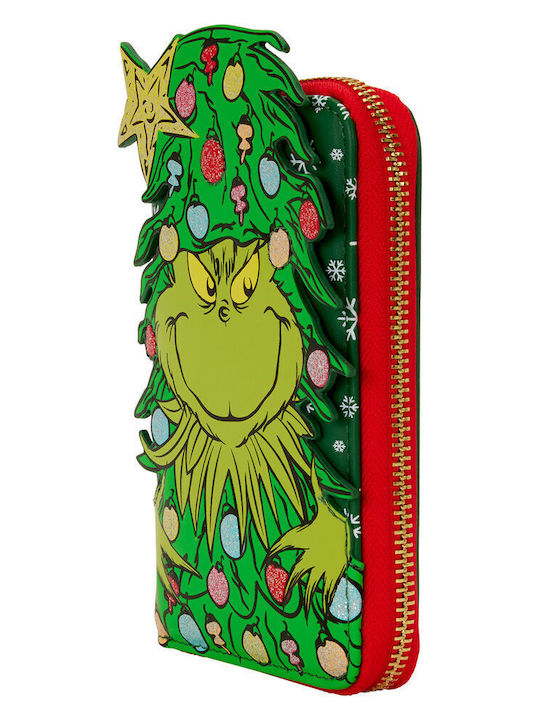 Loungefly Παιδικό Πορτοφόλι με Φερμουάρ Grinch Dr Seuss Holiday