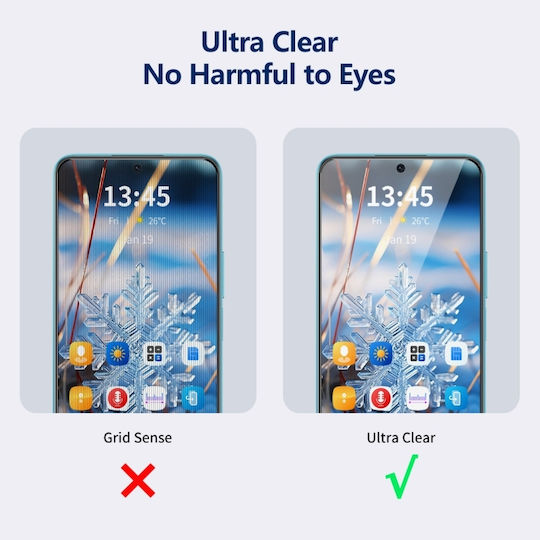 Privatsphäre Vollflächig gehärtetes Glas (Galaxy A34)
