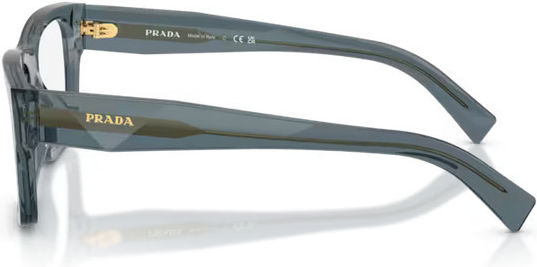 Prada Männer Acetat Brillengestelle mit Rezept Blau PRC01V 17T1O1