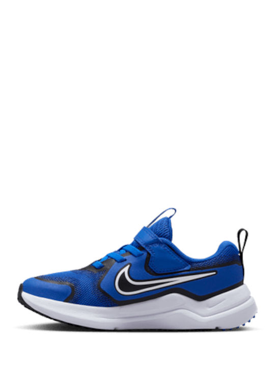 Cosmic Runner Kids Sports Shoes Running with Hook & Loop Closure Blue
