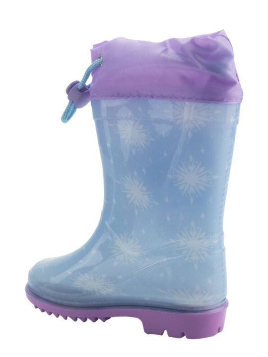 Kids Wellies Frozen Light Blue