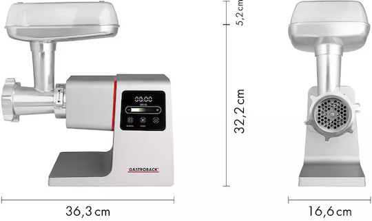 Gastroback Машина за мелене на месо 2500W Сребрист