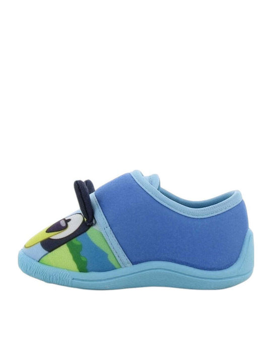 Kids Slippers Blue Bluey Twin