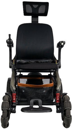 Mobiak Turbotech Ηλεκτροκίνητο Αναπηρικό Αμαξίδιο 12" Πτυσσόμενο 0805722 Γκρι