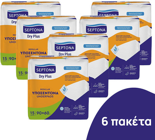 Septona Dry Plus Inkontinenzunterlagen 60x90cm 6x15Stk