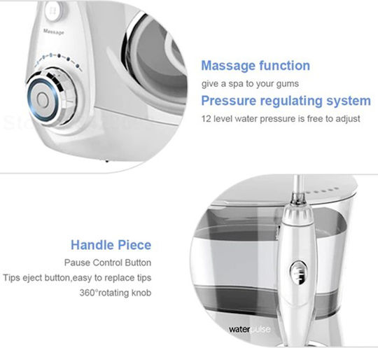 Waterpulse V660 Water Flosser Grey