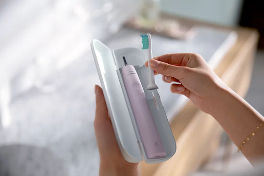 Philips Sonicare DailyClean 2100 Electric Toothbrush with Timer Rose