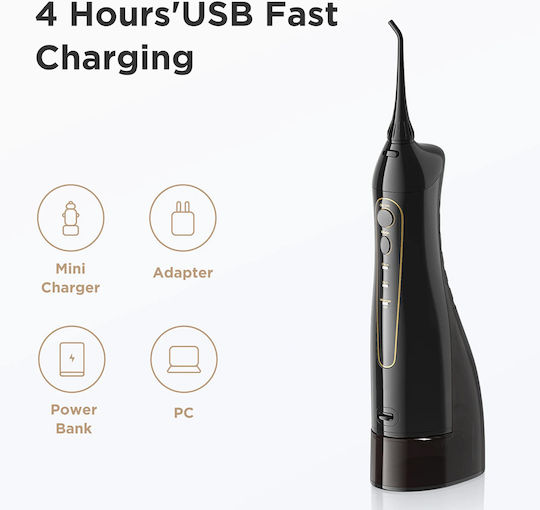 Bitvae F5020E Water Flosser Μαύρο