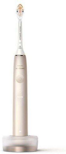 Philips Sonicare DiamondClean 9900 Electric Toothbrush with Pressure Sensor and Travel Case Beige
