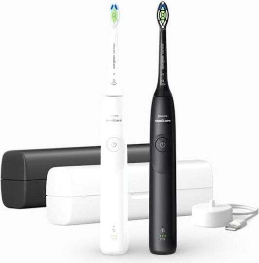 Philips Sonicare 5300 Ηλεκτρική Οδοντόβουρτσα με Αισθητήρα Πίεσης και Θήκη Ταξιδίου