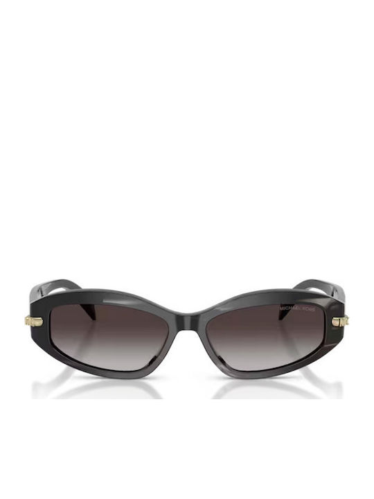 Michael Kors Wilmington Women's Sunglasses with Black Plastic Frame and Gray Gradient Lens MK2260D 40348G