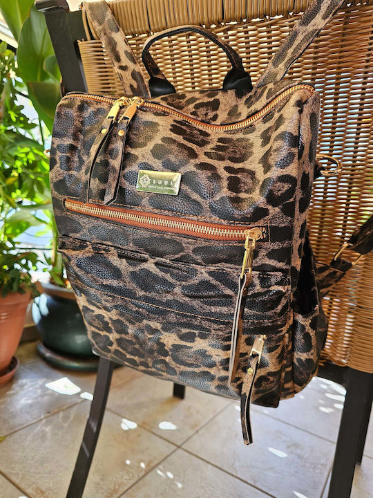 Women's Bag Backpack Brown