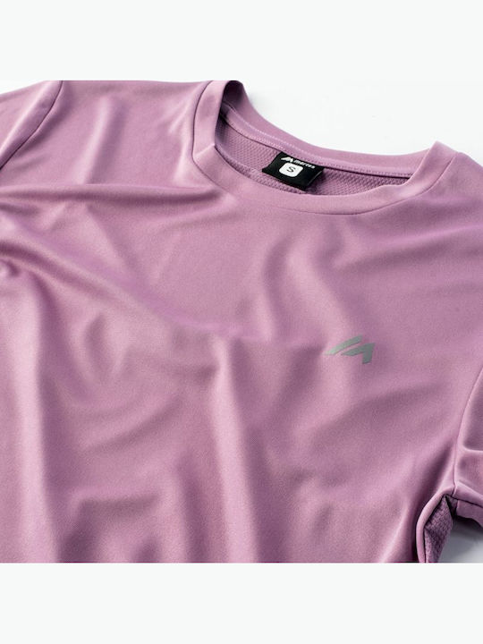 Γυναικείο T-shirt Fast Drying Μωβ