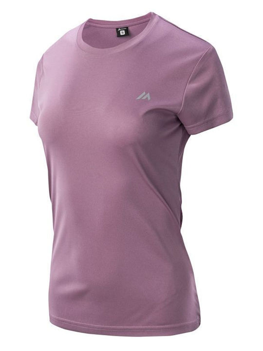 Γυναικείο T-shirt Fast Drying Μωβ