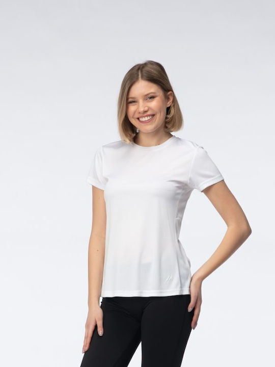 Women's T-shirt Fast Drying White