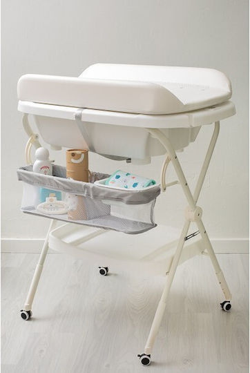Interbaby Baby Bath And Changing Table Baby Estrellas White