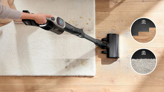 Bosch Unlimited 10 Reîncărcabilă Aspirator 2 în 1 Stick & De Mână 18V Neagră