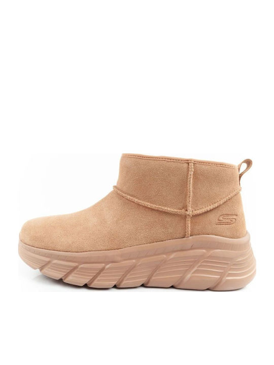Skechers Дамски Планински Боти Кафяви
