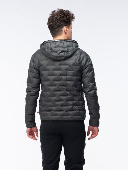 Primaloft Jacket Puffer Windproof Gray