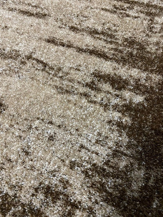 824 Χαλί Ορθογώνιο Shaggy Camel Brown 240x300cm
