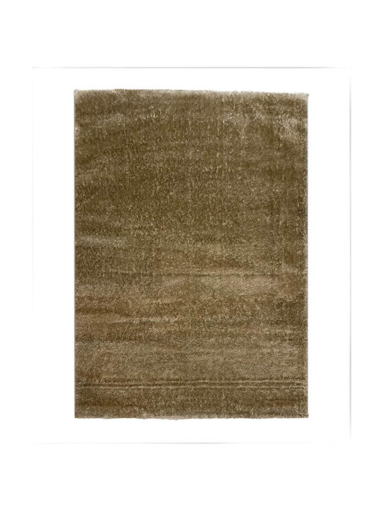 583 Χαλί Ορθογώνιο Shaggy Camel 133x170cm