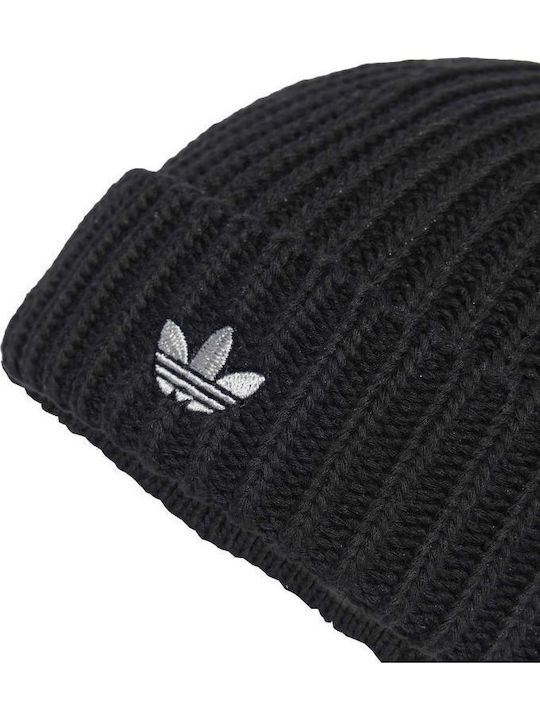 Beanie Unisex Beanie Knitted in Black color