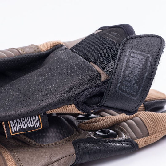 Magnum Στρατιωτικά Γάντια σε Καφέ χρώμα