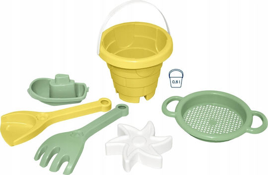 Wader Beach Toy Set Yellow 6pcs