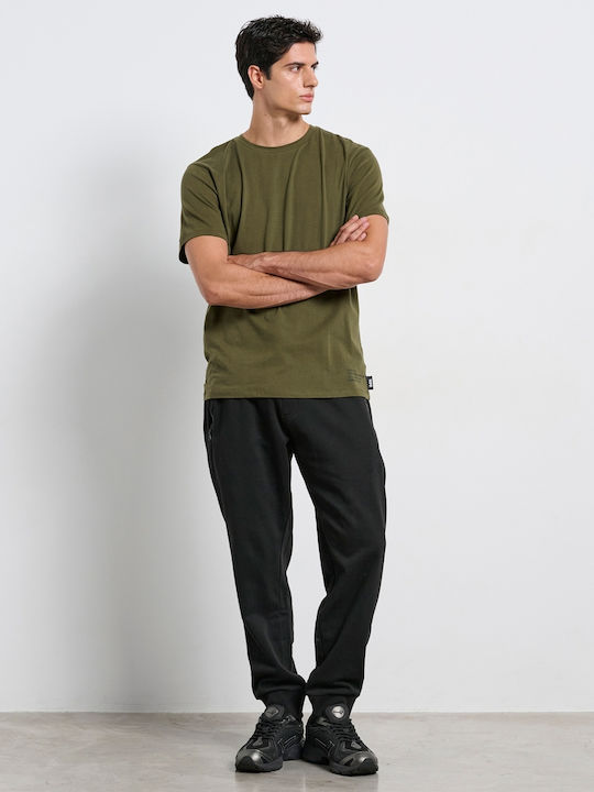 Sweatpants with Elastic Black