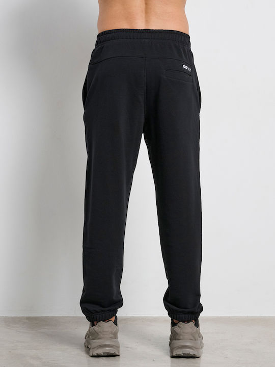 Sweatpants with Elastic Black