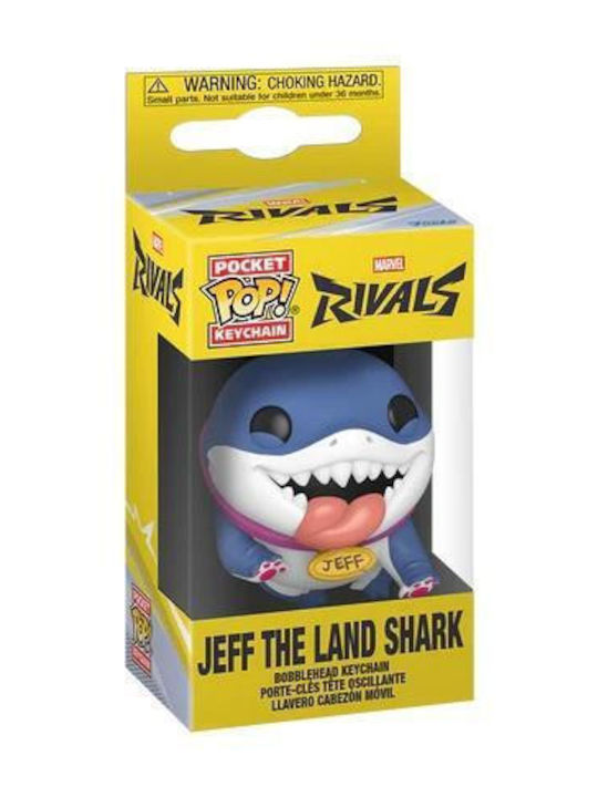 Funko Pocket Pop! Ключодържател Marvel: Съперници - Jeff the Land Shark