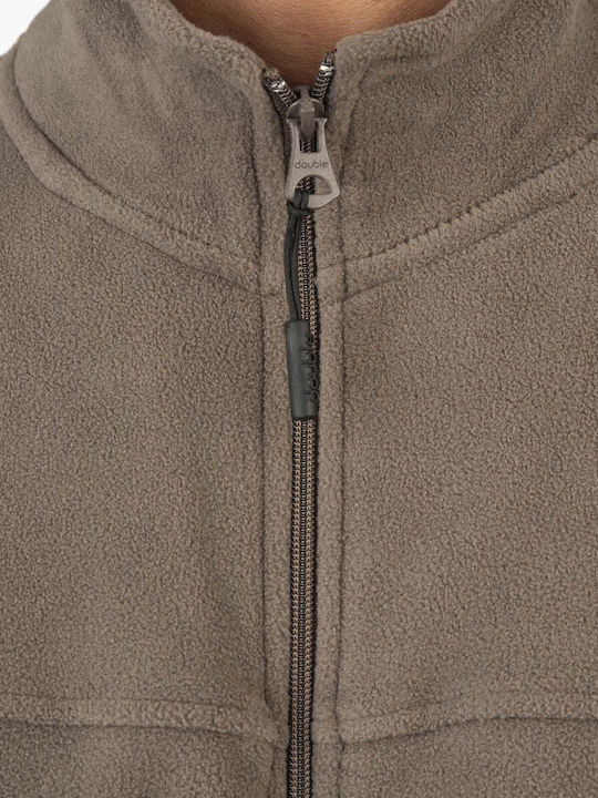 Ανδρική Ζακέτα Fleece Dk Smoke