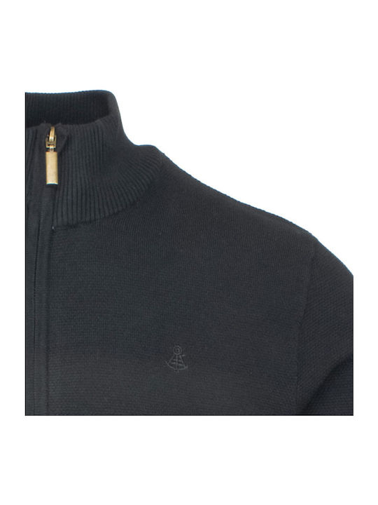 Men's Knitted Cardigan Black