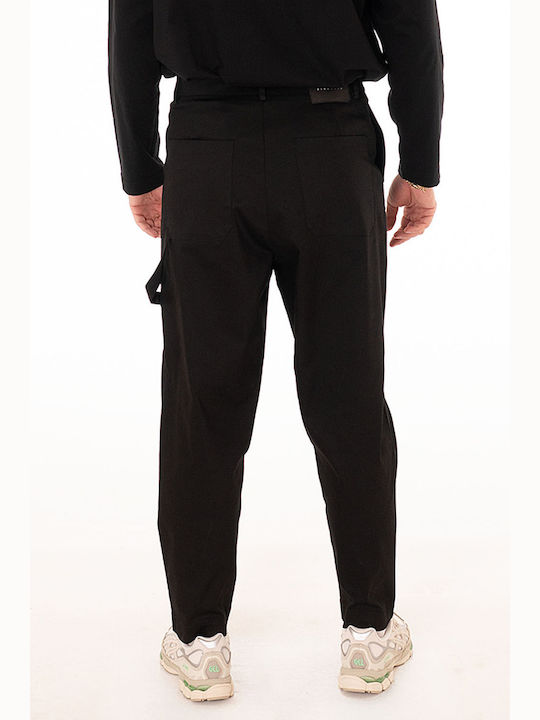 Trousers in Loose Fit Black