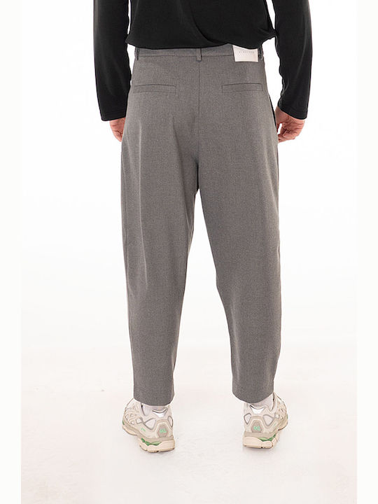 Παντελόνι Chino σε Loose Εφαρμογή Γκρι