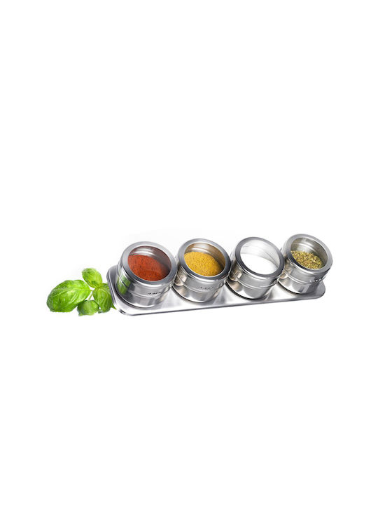 Westmark Suporturi de Condimente Inoxidabile pe Suport 4buc