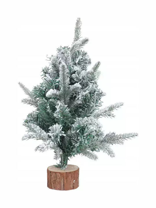 Christmas Decorative Snowy Wood Tree 50cm