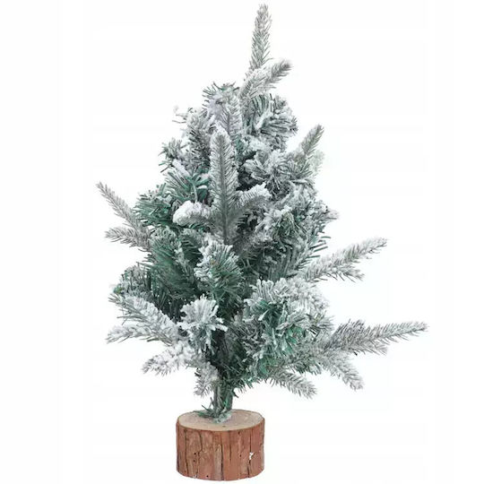 Christmas Decorative Snowy Wood Tree 50cm