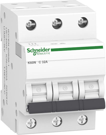 Schneider Electric Phase 3-Pole Power Relay 16A