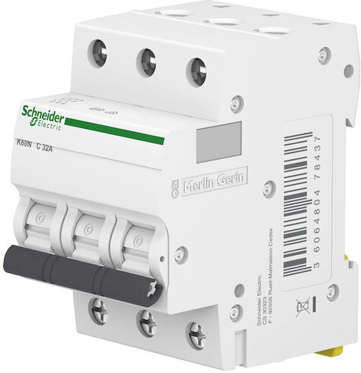 Schneider Electric Phase 3-Pole Power Relay 16A